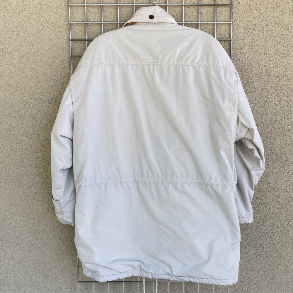 Men’s Dad Jacket Army Cargo Style Adjustable Cuffs - Picture 2 of 7